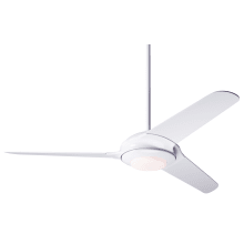 Flow 52" 3 Blade Outdoor Ceiling Fan with Custom Blade, Light Kit, and Control Options