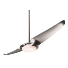 IC/Air2 56" 2 Blade Outdoor Ceiling Fan with Light Kit, Custom Blade and Control Options