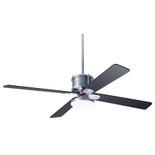 Industry 50" 4 Blade Outdoor Ceiling Fan with Custom Blade, Light Kit, and Control Options