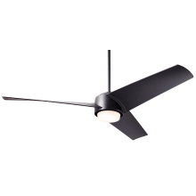 Ambit DC 56" 3 Blade Indoor / Outdoor LED Hanging Ceiling Fan