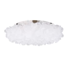 Fluffy 33" Wide LED Flush Mount Ceiling Fixture / Wall Sconce