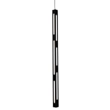 Flute 1" Wide LED Mini Pendant