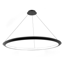 The Ring 48" Wide LED Suspended Ring Chandelier