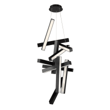 Chaos 25" Wide Integrated LED Chandelier