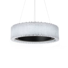 Rhiannon 28" Wide LED Ring Chandelier