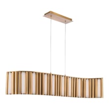 Aretha 45" Wide LED Suspended Linear Chandelier