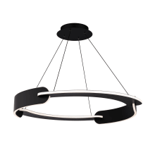 Ilios 32" Wide 3000K LED Suspension Pendant