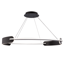 Ilios 42" Wide 3000K LED Suspension Pendant