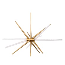 Stormy 12 Light 48" Wide LED Abstract Sputnik Chandelier