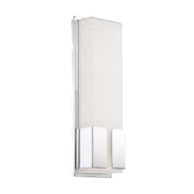 Vodka Single Light 16" Tall Integrated LED Wall Sconce