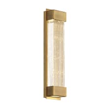Tower Single Light 14" Tall Integrated LED Wall Sconce