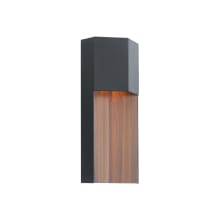 Dusk 14" Tall LED Outdoor Wall Sconce
