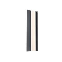 Enigma 27" Tall LED Outdoor Wall Sconce