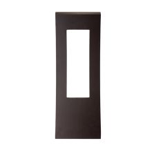 Dawn Single Light 23" Tall Integrated LED Outdoor Wall Sconce