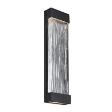 Fathom 22" Tall LED Outdoor Wall Sconce