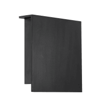 Square 10" Tall LED Outdoor Wall Sconce