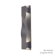 Twist 2 Light 20" Tall LED Outdoor Wall Sconce