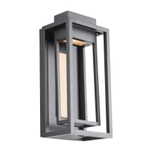 Dorne 2 Light 14" Tall LED Outdoor Wall Sconce