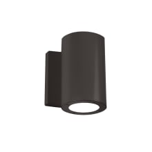 Vessel 6" Tall LED Outdoor Wall Sconce
