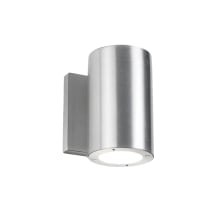 Vessel 6" Tall LED Outdoor Wall Sconce