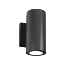 Vessel 2 Light 8" Tall LED Outdoor Wall Sconce