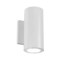 Vessel 2 Light 8" Tall LED Outdoor Wall Sconce