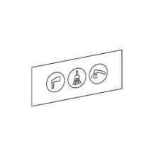 Function Label for 3-Function Transfer Valve Trim