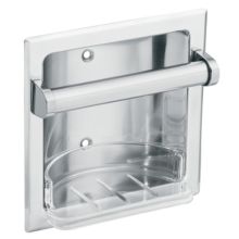 Recessed Soap Holder from the Donner Commercial Collection