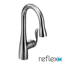 Arbor Single Handle Pulldown Spray Bar Faucet with Reflex Technology