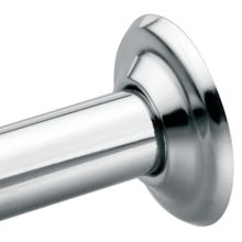 5ft. Stainless Shower Rod Set from the Donner Commercial Collection (Polished Chrome Plated)
