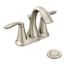 Double Handle Centerset Bathroom Faucet from the Eva Collection and Valve Included (Pack of 2)