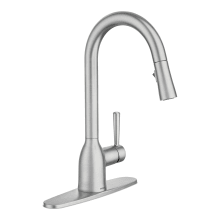 Adler 1.5 GPM Single Hole Pull Down Kitchen Faucet