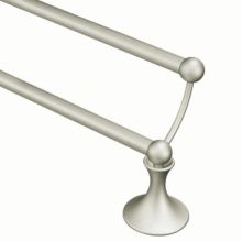 24" Double Towel Bar from the Lounge Collection
