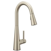 Sleek 1.5 GPM Single Hole Pull Down Kitchen Faucet - Includes Escutcheon
