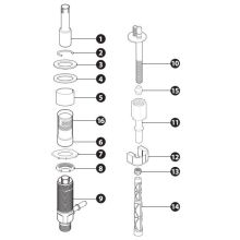 Lavatory Faucet Extension Kit