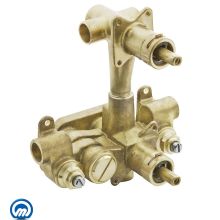1/2 Inch Sweat (Copper-to-Copper) Moentrol Pressure Balancing Rough-In Valve with 2-Function Integrated Diverter (With Stops)