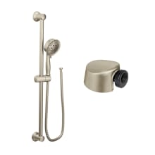 Engage Multi-Function Hand Shower Package with Hose, Slide Bar, and Wall Supply Elbow Included