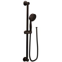 Single Function Hand Shower Package with Hose and Slide Bar Included