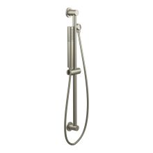 Single Function Hand Shower Package with Hose and Slide Bar Included from the Level Collection