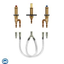 1/2 Inch PEX Roman Tub Rough-In Valve with Adjustable Centers from the M-PACT Collection