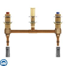 1/2 Inch PEX Roman Tub Rough-In Valve with 10 Inch Centers from the M-PACT Collection