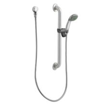 Single Function Hand Shower Package with Hose and Slide Bar Included from the M-DURA Collection