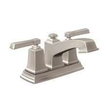 Boardwalk Centerset Bathroom Faucet with Metal Pop-Up Drain Assembly