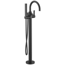 Cia Floor Mounted Tub Filler with Built-In Diverter - Includes Hand Shower