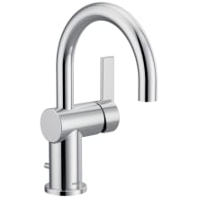 Cia 1.2 GPM Single Hole Bathroom Faucet with Lift Rod Drain Assembly
