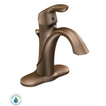Single Handle Single Hole Bathroom Faucet from the Eva Collection (Valve Included)