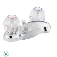 Double Handle Centerset Bathroom Faucet with from the Chateau Collection (Valve Included)