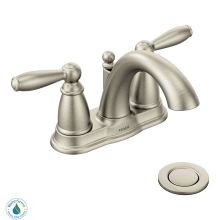 Brantford Double Handle Centerset Bathroom Faucet - Pop-Up Drain Assembly and Valve Included
