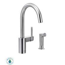 Align Single Handle Kitchen Faucet with Side Spray