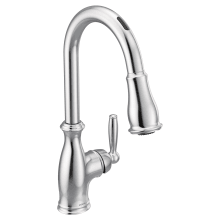 Brantford Smart Faucet 1.5 GPM Single Hole Pull Down Kitchen Faucet with Voice Control